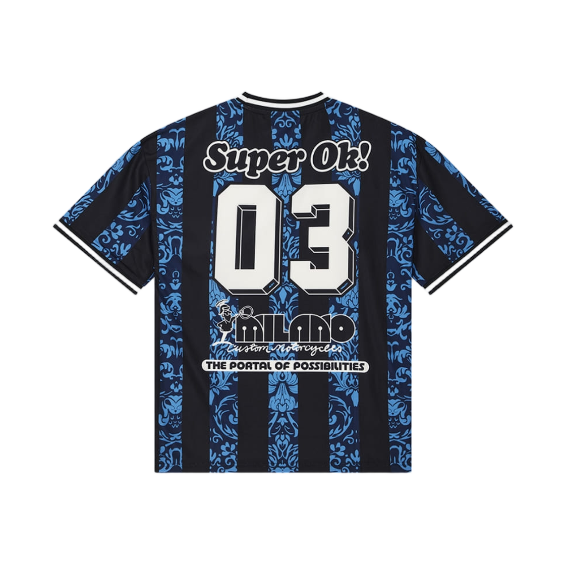 데우스 엑스 마키나 누보 모토 티셔츠 네이비(Deus Ex Machina Nouveau Moto T-Shirt Navy) - 2