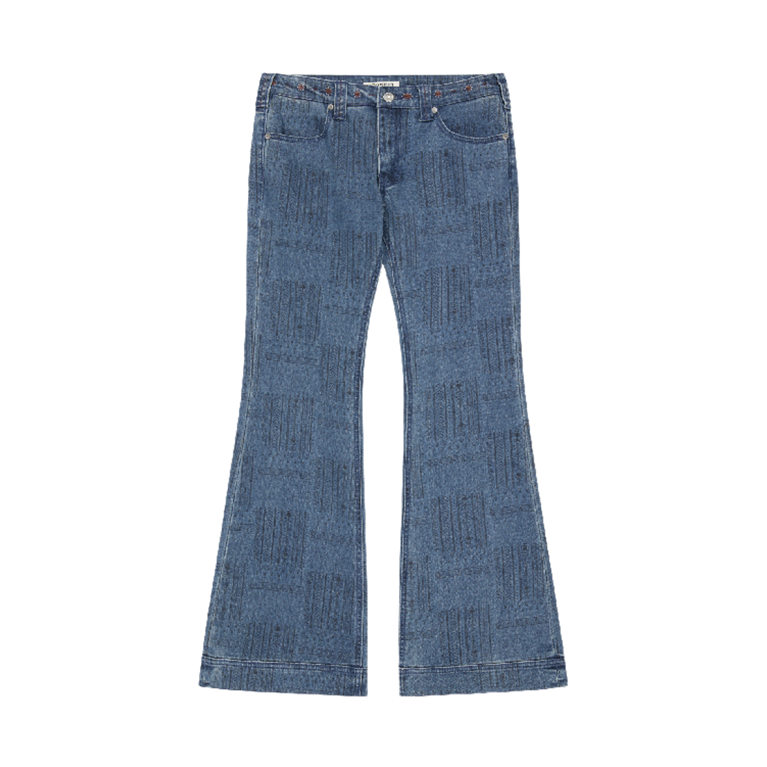 코이세이오 빈티지 부츠컷 데님 팬츠 블루(COYSEIO Vintage Bootcut Denim Pants Blue)