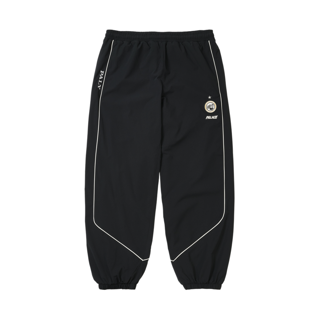 - Palace Pro Team Piped Shell Jogger Black - 26SS