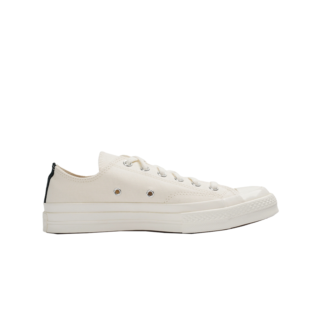 AZK128001-BG Converse x Play Comme des Garcons Single Heart Chuck 70 Ox Beige