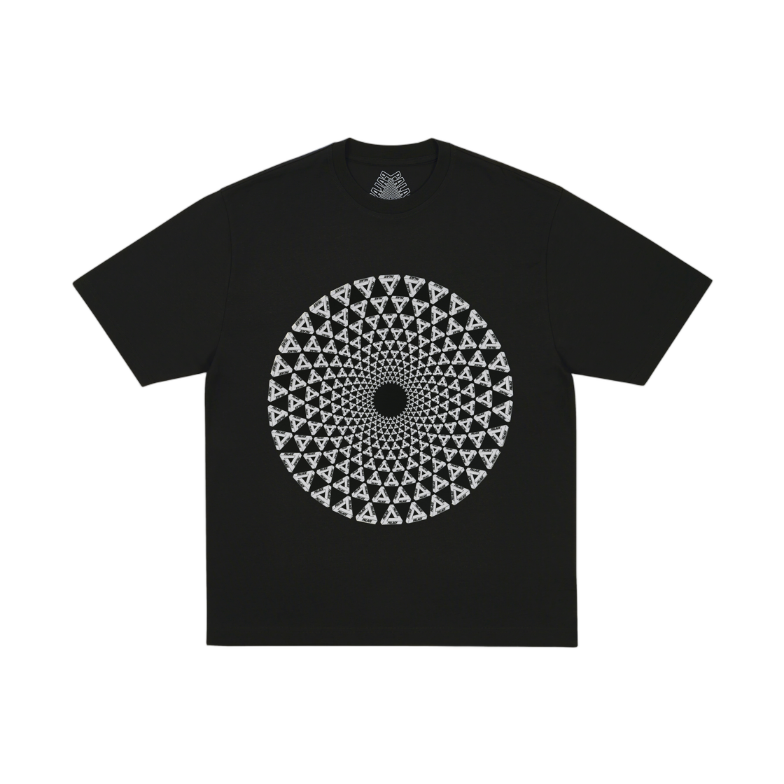 - Palace Swirly T-Shirt Black - 26SS