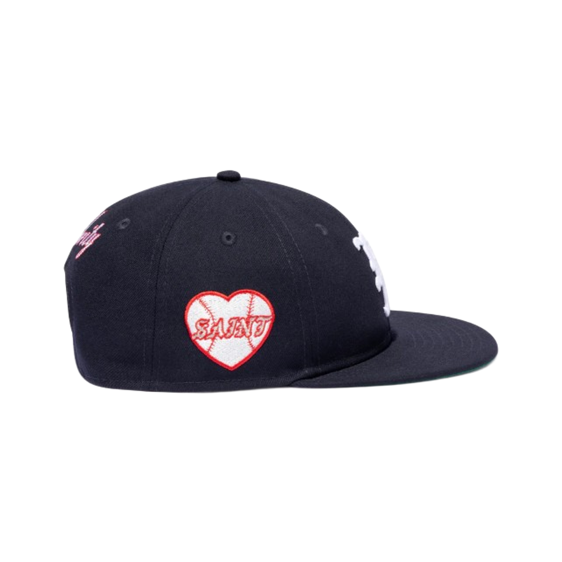 뉴에라 MLB x 세인트 마이클 레트로 크라운 9피프티 바이저 네이비(New Era MLB x Saint Mxxxxxx Retro Crown 9Fifty Visor Navy) - 4