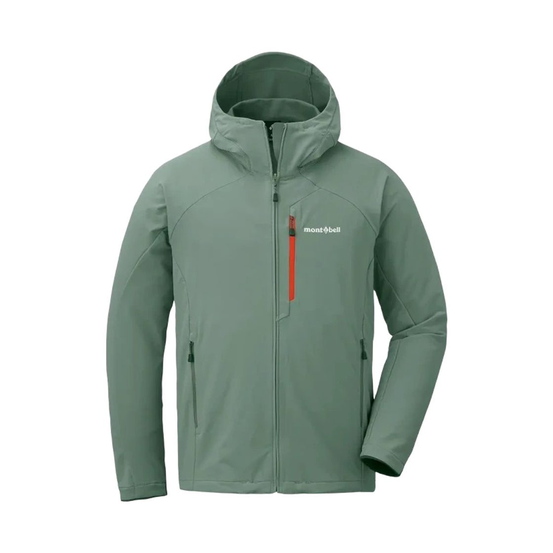 2306168 Montbell Climapro 200 Hooded Jacket Gray