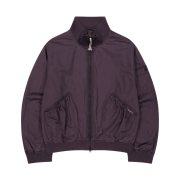 COYSEIO Dusty Cotton Bomber Jacket Purple