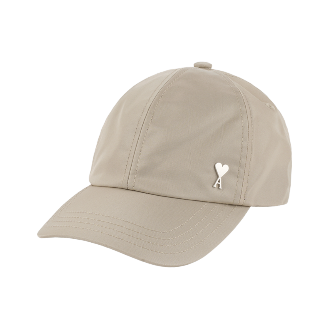 UCP268 PA0037 A036 [15% 쿠폰] Ami Nylon Stud Cap Taupe Beige