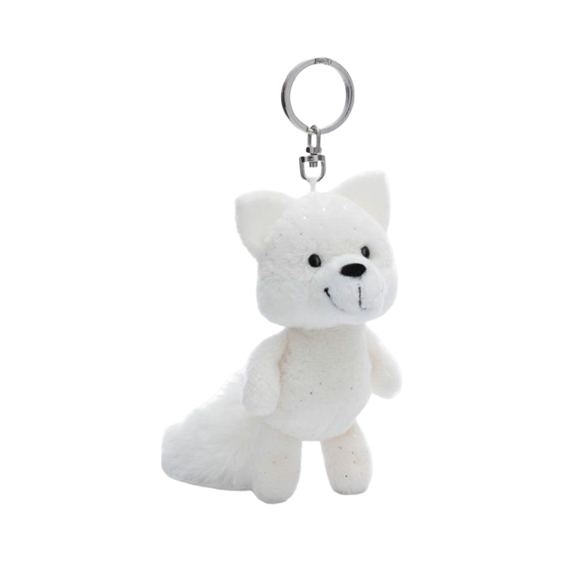 니키 폭스 바냐 키링 10cm([KREAM 단독] NICI Keyholder polar fox Vanja 10cm GREEN)