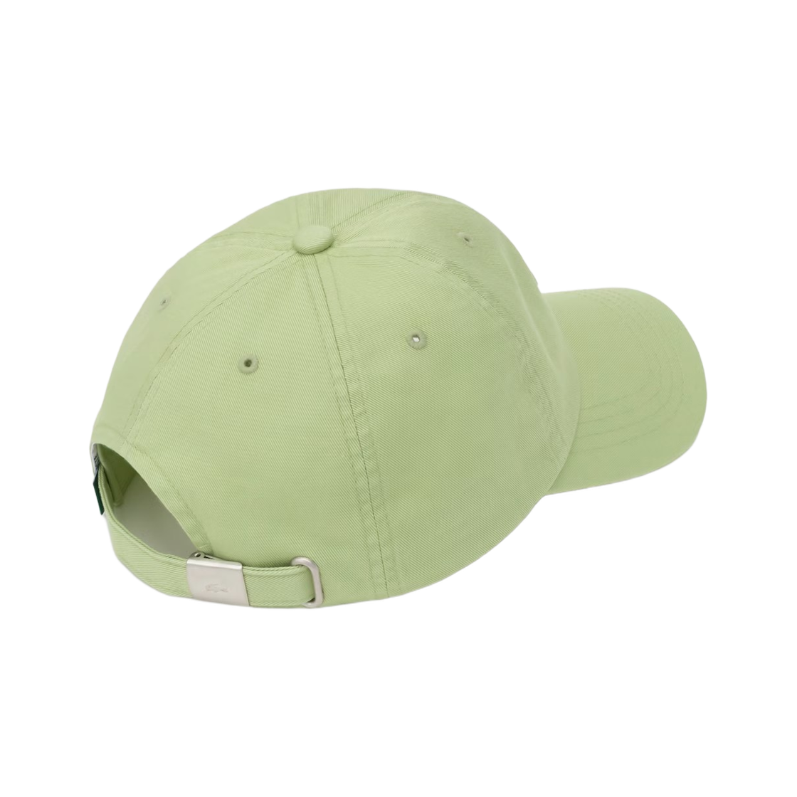 라코스테 워시드 베이직 컬러 크록 볼캡 그린(Lacoste Washed Basic Color Croc Ball Cap Green) - 2