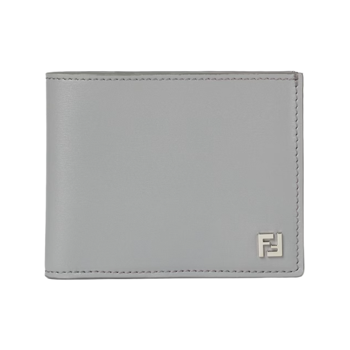 7M0378AVV6F0BDC Fendi FF Squared Wallet Grey
