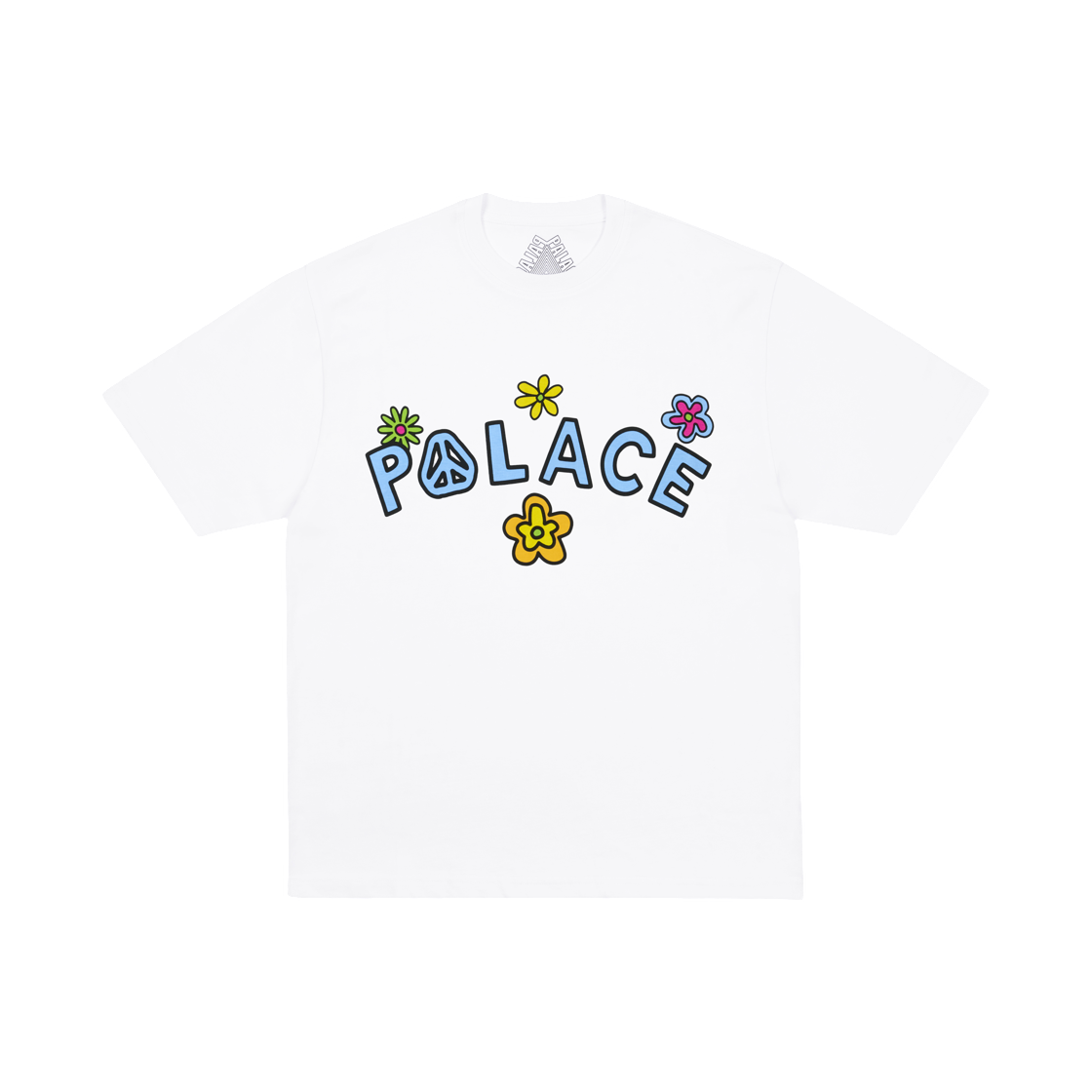 팔라스 미 마이셀프 앤 트라이 티셔츠 화이트 - 26SS(Palace Me Myself And Tri T-Shirt White - 26SS) - 2