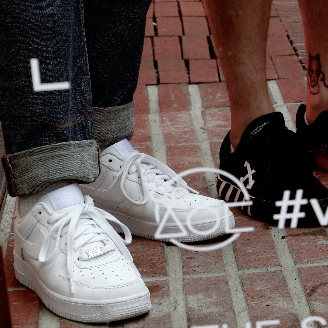 Nike Air Force 1 '07 Low White 착용 스타일