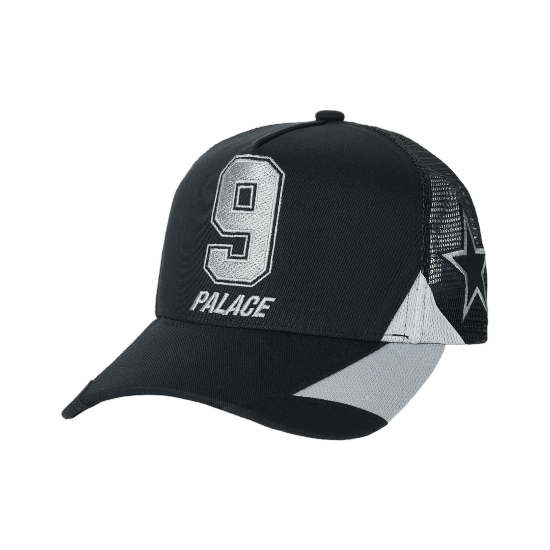 - Palace PFL Trucker Black - 26SS