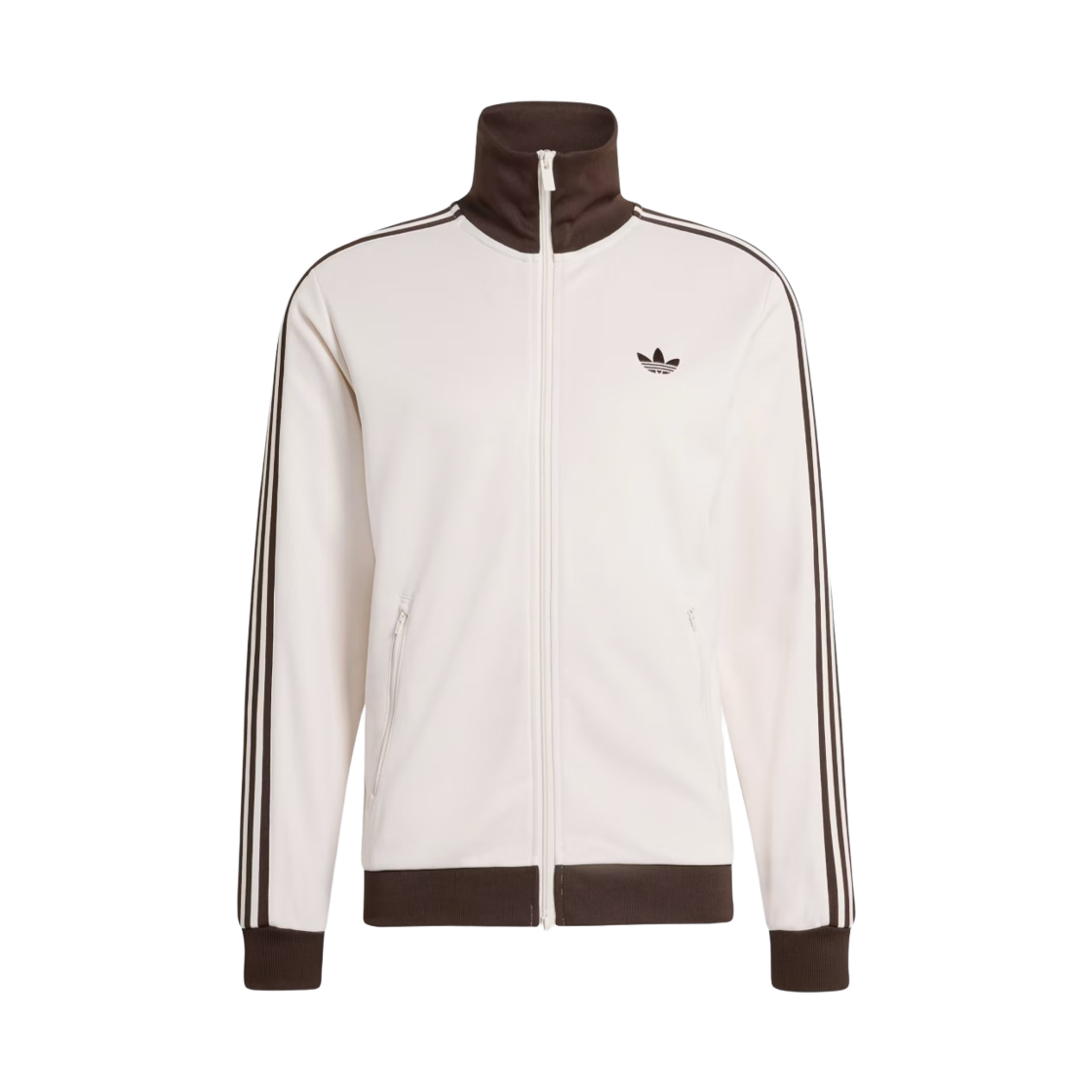 아디다스 베켄바우어 트랙 탑 원더 화이트 오로라 커피 - KR 사이즈(Adidas Beckenbauer Track Top Wonder White Aurora Coffee - KR Sizing)