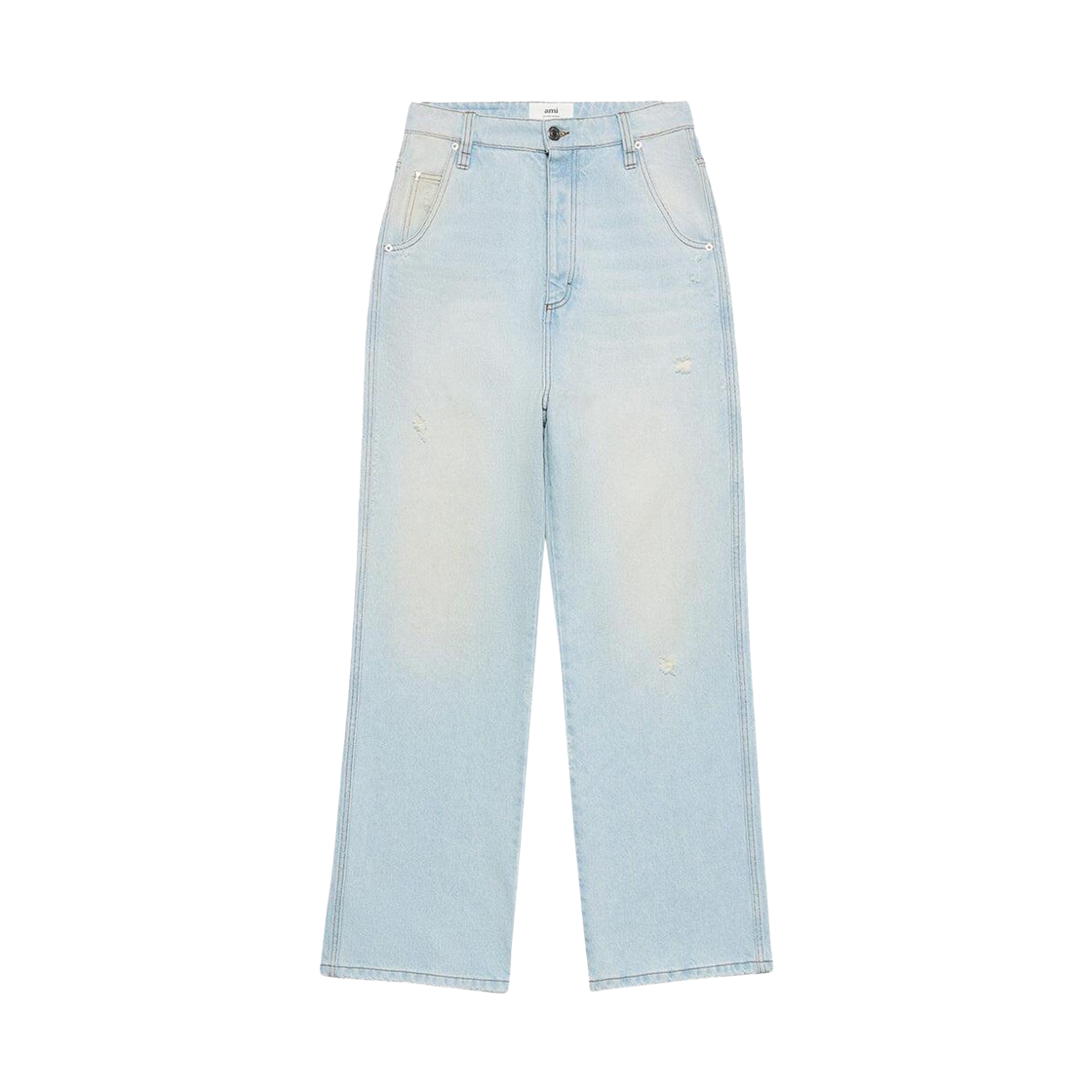 아미 배기 핏 진 빈티지 블루(AMI Baggy Fit Jeans Vintage Blue)