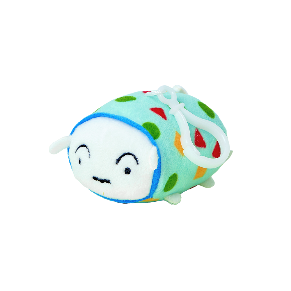 대원미디어 짱구는못말려 쪼물랑 인형키링 흰둥이(Daewonmedia Crayon Shin Chan Stress-Relief Squishy Keyring Shiro)