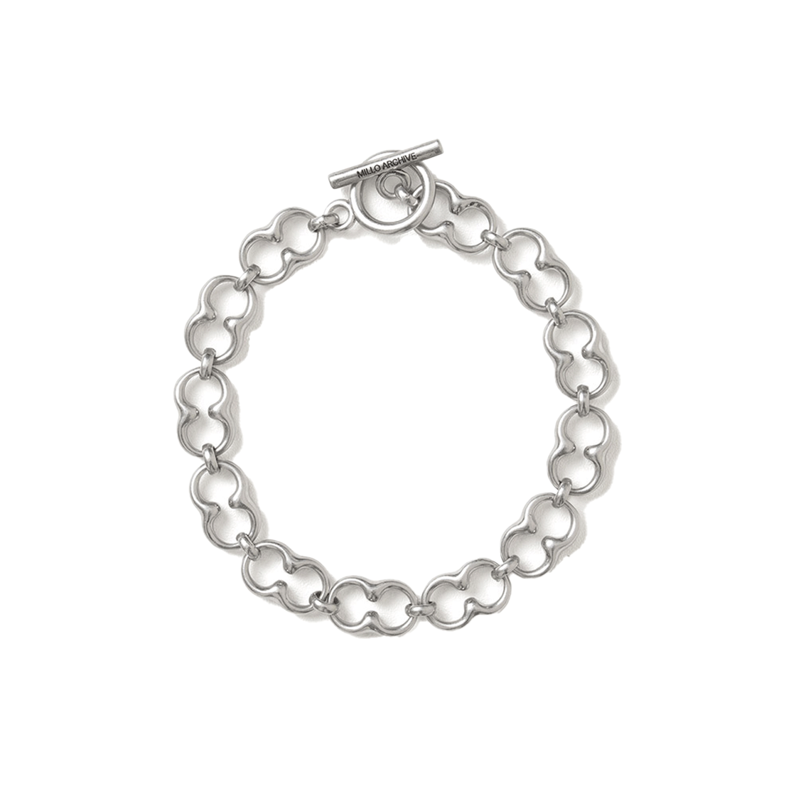 밀로 아카이브 오프너 링크 체인 브레이슬릿 실버(Millo Archive Opener Link Chain Bracelet Silver)