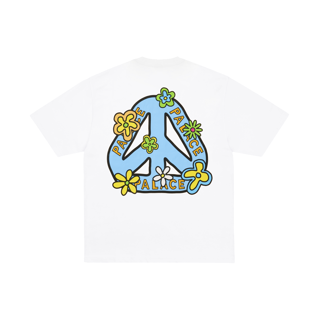 팔라스 미 마이셀프 앤 트라이 티셔츠 화이트 - 26SS(Palace Me Myself And Tri T-Shirt White - 26SS)