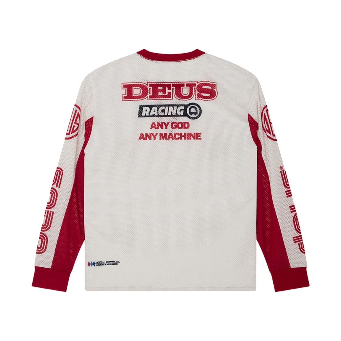 데우스 엑스 마키나 스텝 아웃 모토 저지 화이트(Deus Ex Machina Step Out Moto Jersey White) - 2
