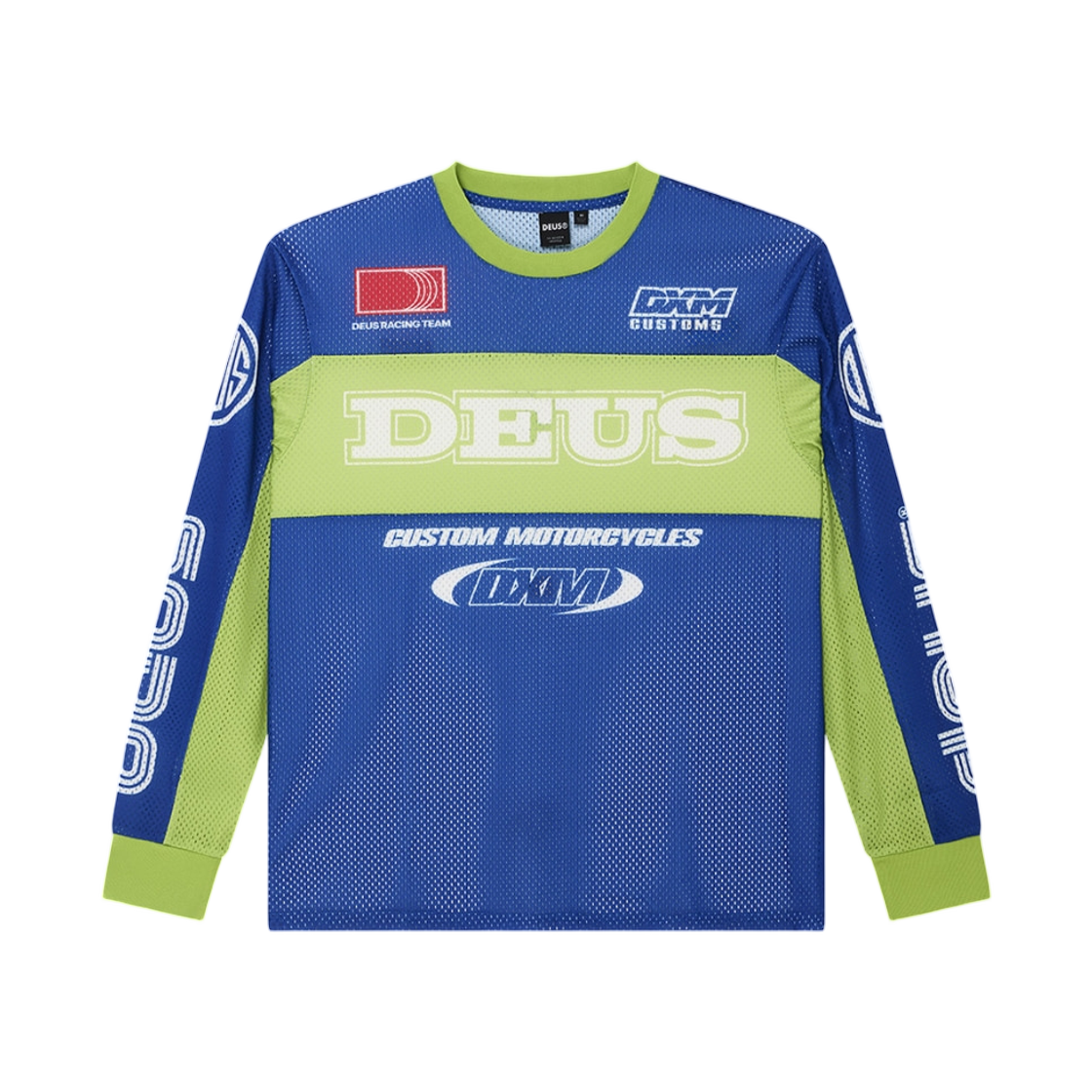 D261ULT380-060 Deus Ex Machina Step Out Moto Jersey Blue