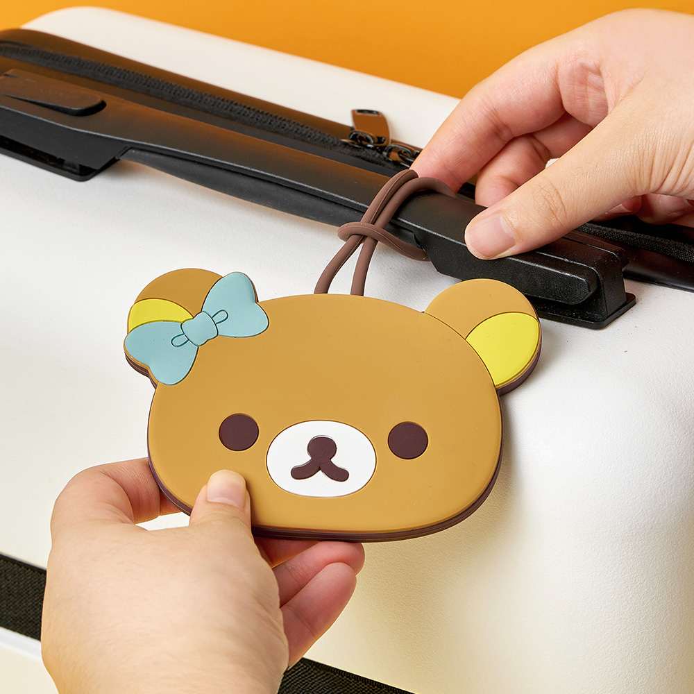 대원미디어 리락쿠마 여행 러기지택 캐리어 네임택 코리락쿠마(Daewonmedia Rilakkuma Luggage Tag Carrier Name Tag Korilakkuma) - 4