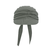 COYSEIO Knot Shirring Cap Grey