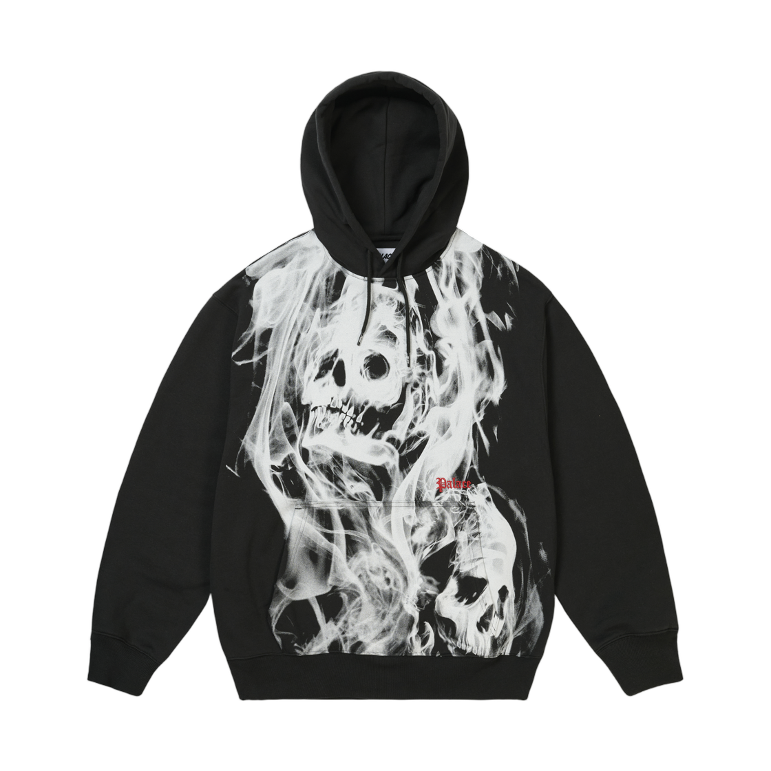 팔라스 스모크드 후드 블랙 - 26SS(Palace Smoked Hood Black - 26SS) - 1