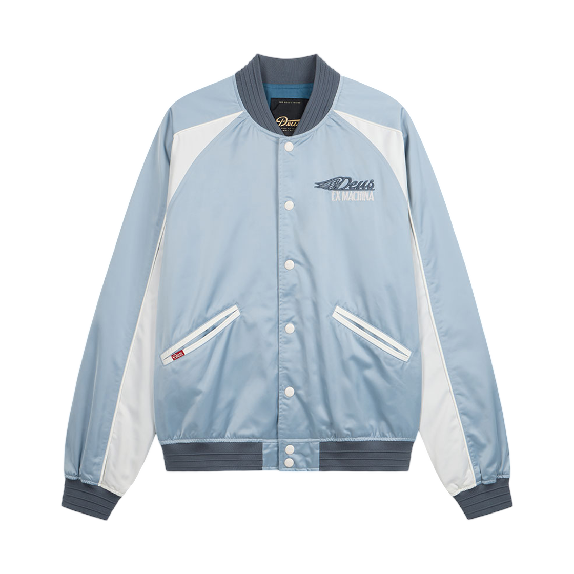 데우스 엑스 마키나 윙렛 수베니어 자켓 블루(Deus Ex Machina Winglet Souvenir Jacket Blue)