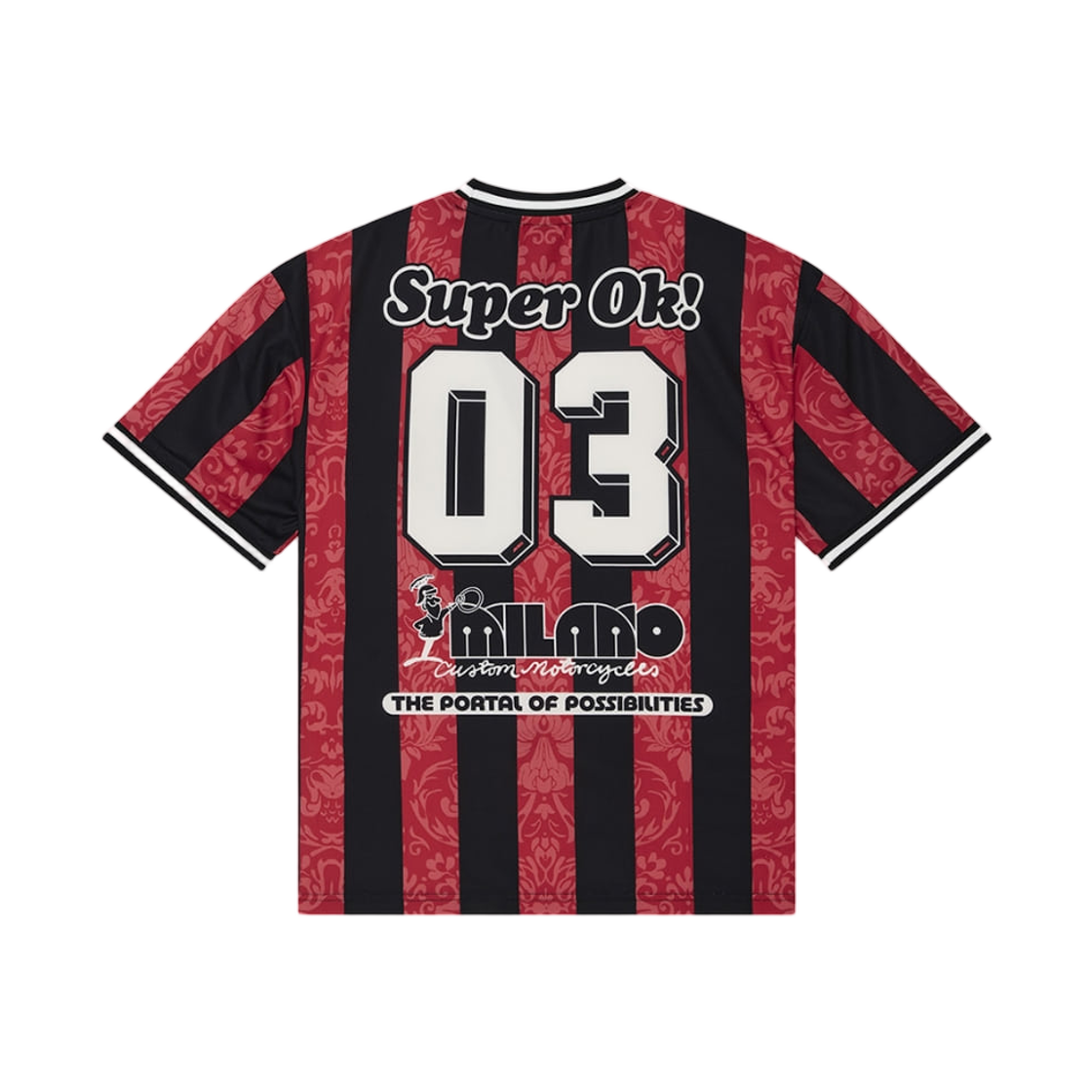 데우스 엑스 마키나 누보 모토 티셔츠 레드(Deus Ex Machina Nouveau Moto T-Shirt Red) - 2