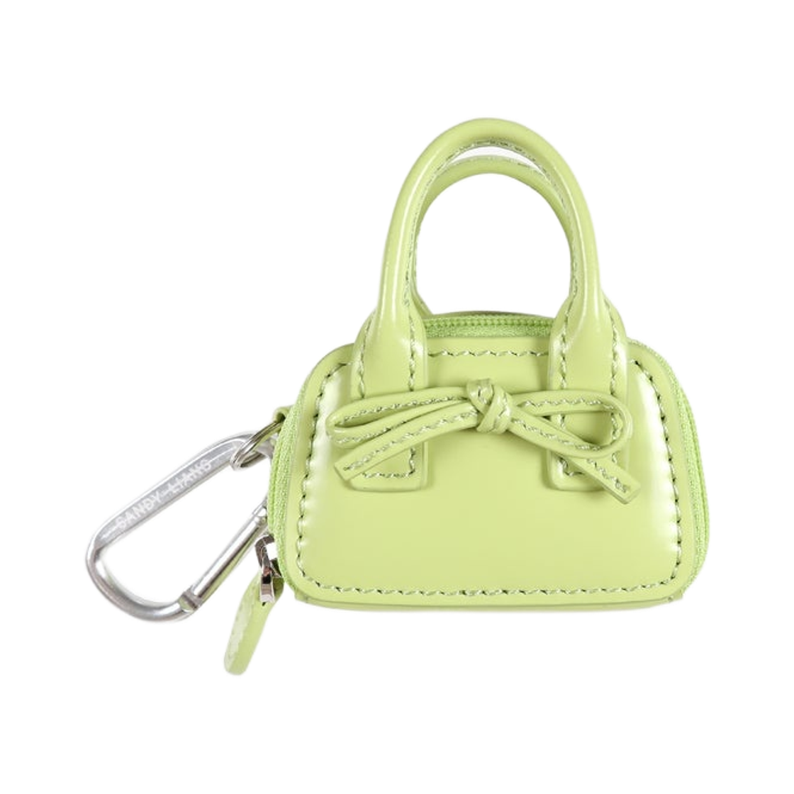 - Sandy Liang Mini Secure Bag Keychain Matcha