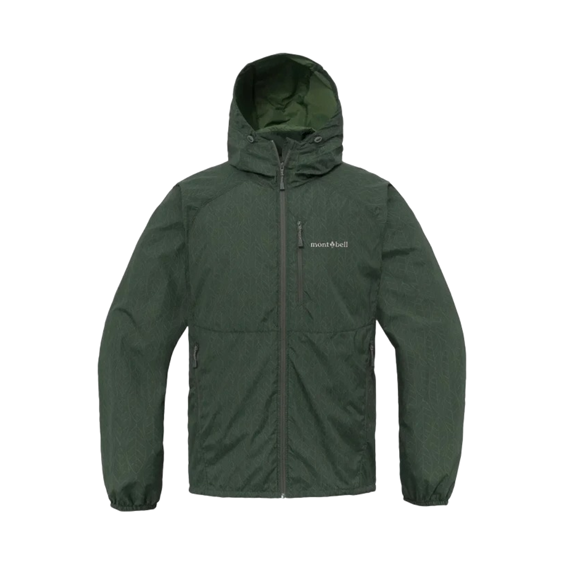 몽벨 윈드 블라스트 프린트 후드 자켓 #4(Montbell Wind Blast Print Hooded Jacket #4) - 1