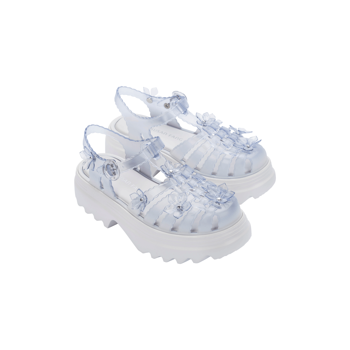 멜리사 x 수잔 팡 우먼 사쿠라 포제션 플랫폼 화이트 클리어 - 26SS(Melissa x Susan Fang Women Sakura Possession Platform White Clear - 26SS) - 3