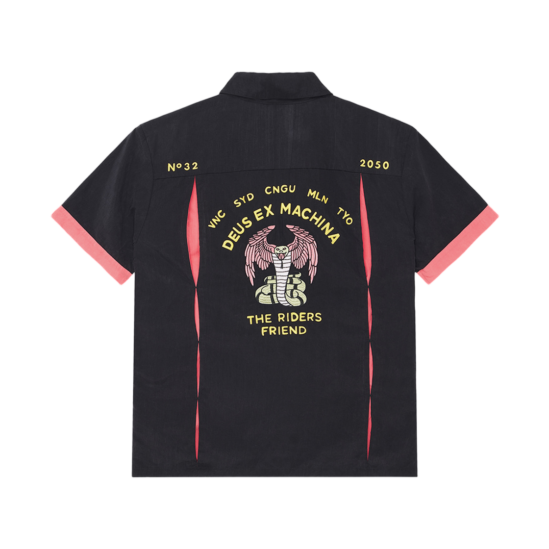 데우스 엑스 마키나 히스테리컬 볼링 셔츠 블랙(Deus Ex Machina Hisssterical Bowling Shirt Black) - 2