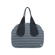 COYSEIO EMA Tiny Friends Stripe Bag Blue Charcoal