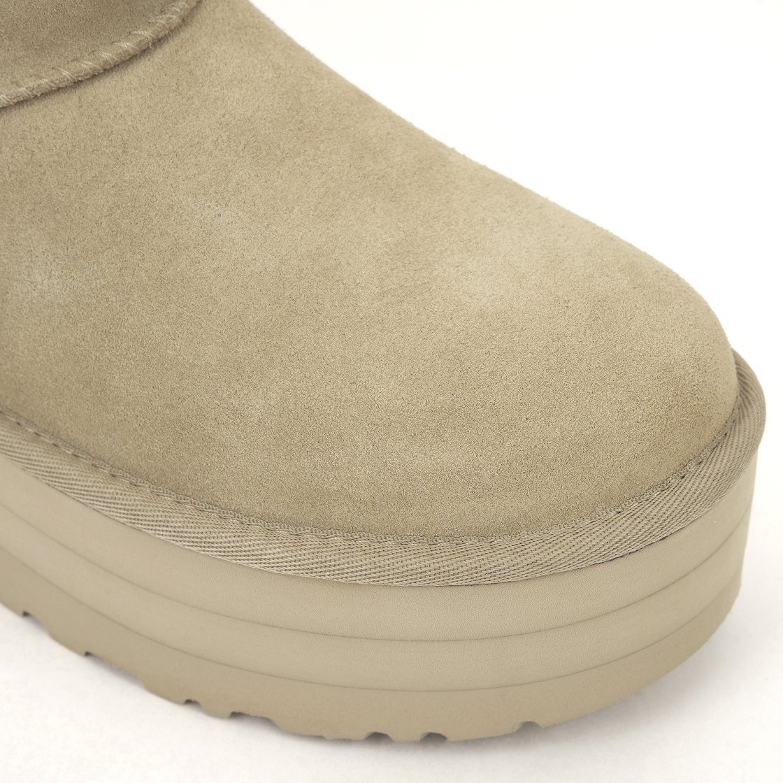 (W) 어그 클래식 울트라 미니 플랫폼 머스타드 시드((W) UGG Classic Ultra Mini Platform Mustard Seed) - 7