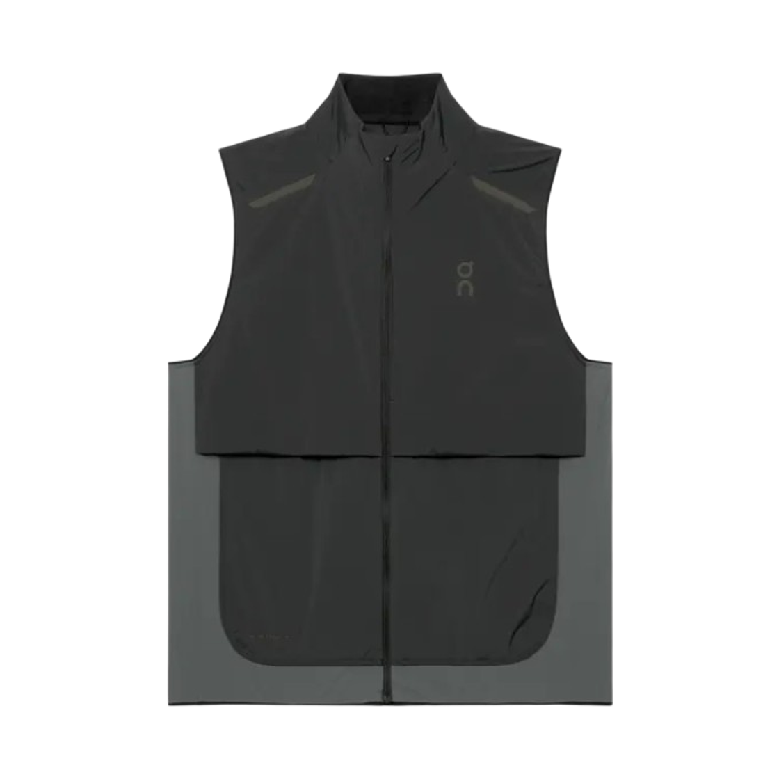 1MF30190106 On Running Weather Vest Black Eclipse