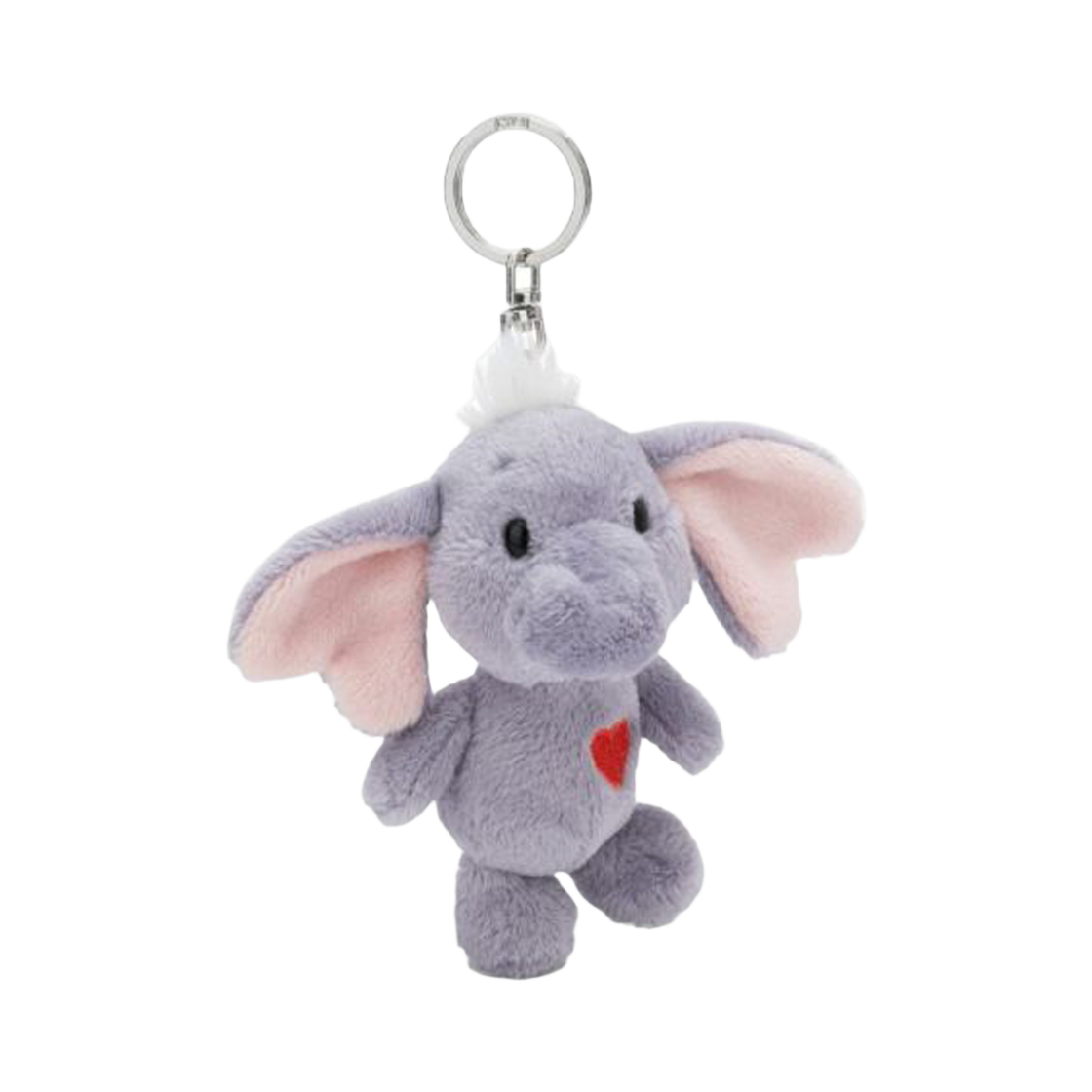 4992831646778 [KREAM 단독] NICI Keyholder Love elephant dark grey 10cm GREEN