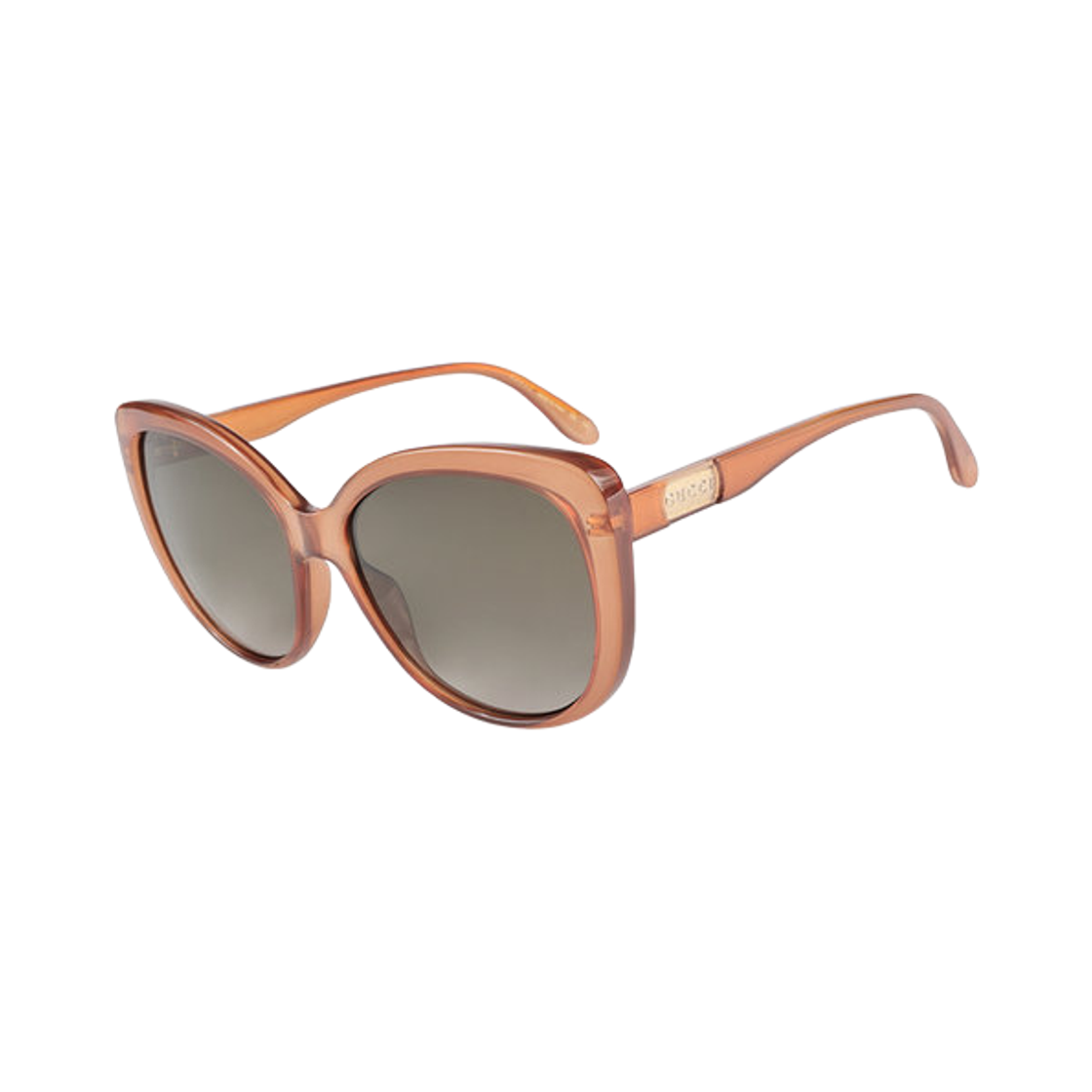 (W) 구찌 캣 아이 선글라스 브라운 그린((W) Gucci Cat Eye Sunglasses Brown Green)