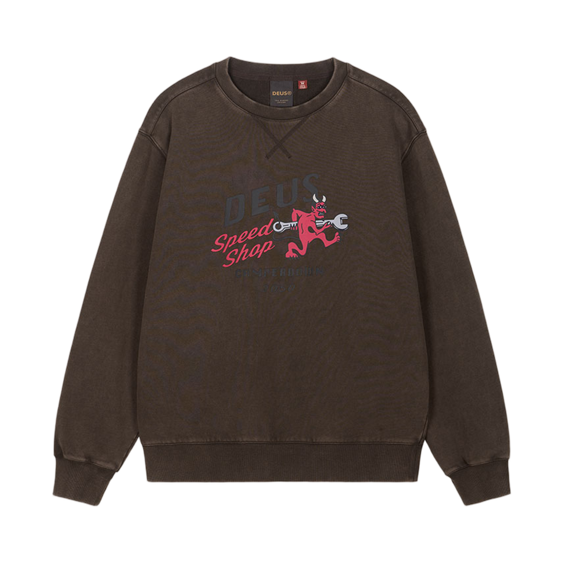 - Deus Ex Machina Dogleg Sweatshirt Brown