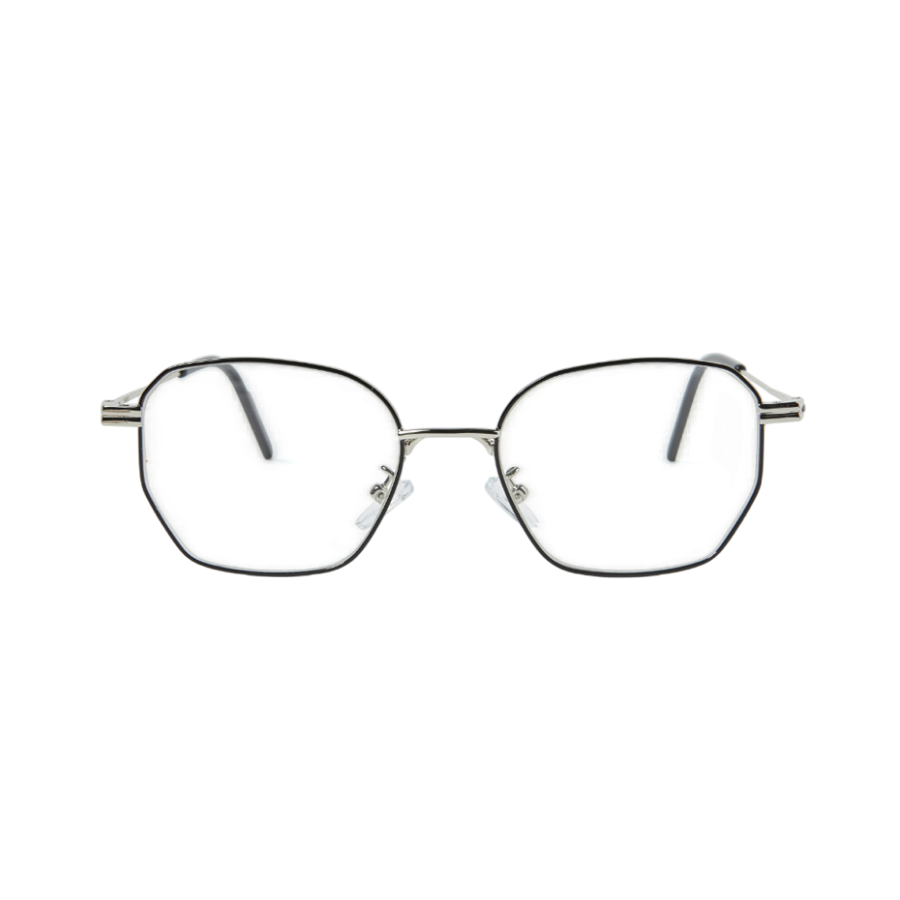 한글 에어 스퀘어 메탈 블랙실버(Hangle Air Square Metal Black Silver)