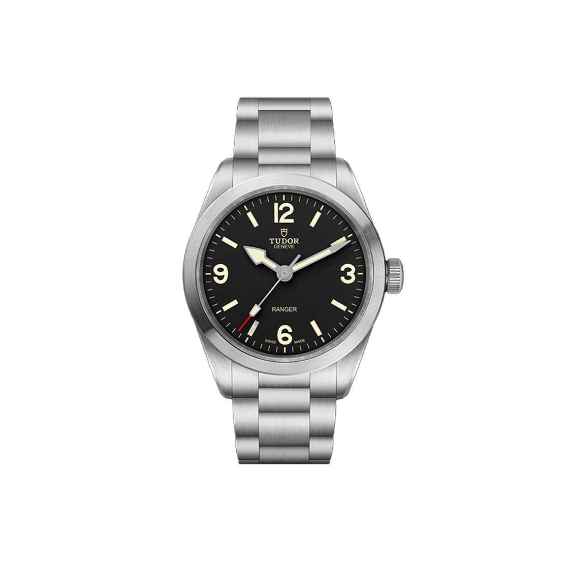 ITEK5TSCD5E8 Tudor Ranger 39-M79950 Black Arabic Dial No. 7332