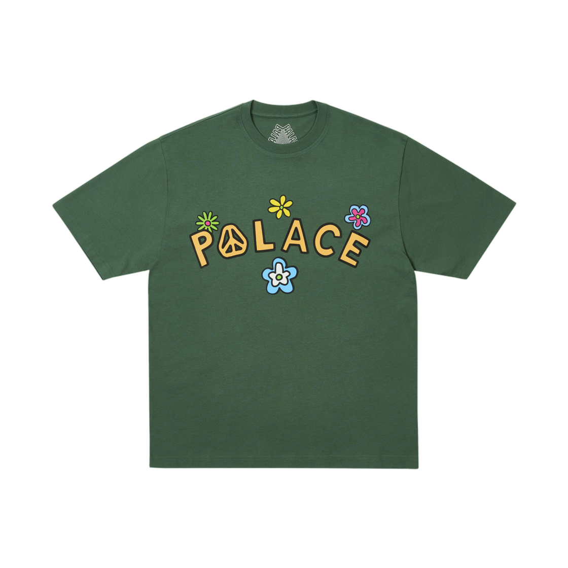 팔라스 미 마이셀프 앤 트라이 티셔츠 레이시 그린 - 26SS(Palace Me Myself And Tri T-Shirt Racey Green - 26SS) - 2