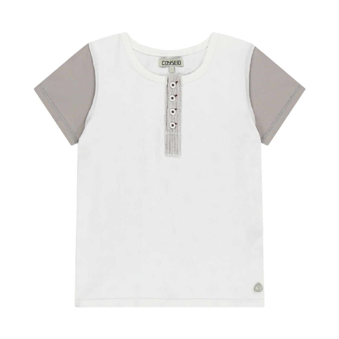 CY26SSTOTS002 COYSEIO Dudu Reverse T-Shirt White