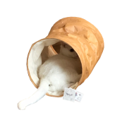 Gottagohome Tyvek cat tunnel - 2nd hole