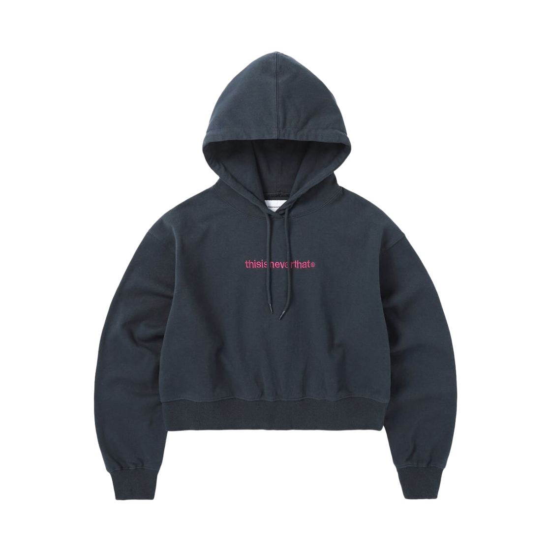 (W) 디스이즈네버댓 T-로고 후드 네이비((W) Thisisneverthat T-Logo Hoodie Navy) - 1