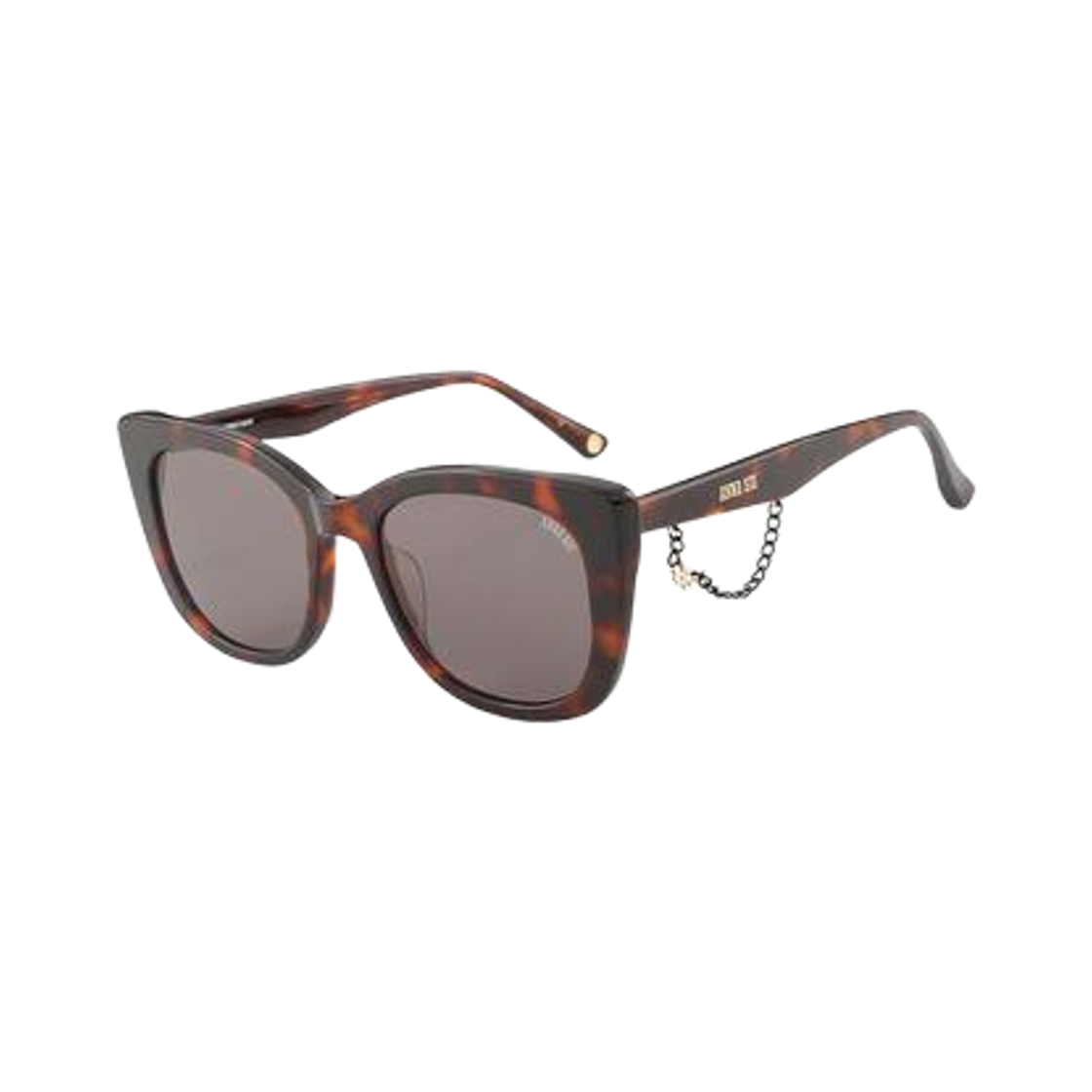 (W) 안나 수이 캣 아이 선글라스 다크 하바나((W) Anna Sui Cat Eye Sunglasses Dark Havana)