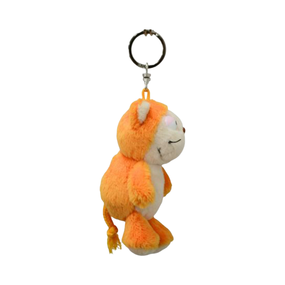 니키 코믹 캣 오렌지 키링 10cm([KREAM 단독] NICI Cat Hungry orange 10cm bb kh) - 3