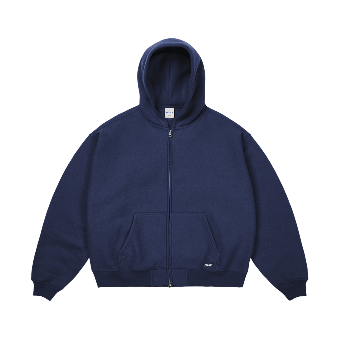 - Palace Unisex Zip Hood Navy - 26SS
