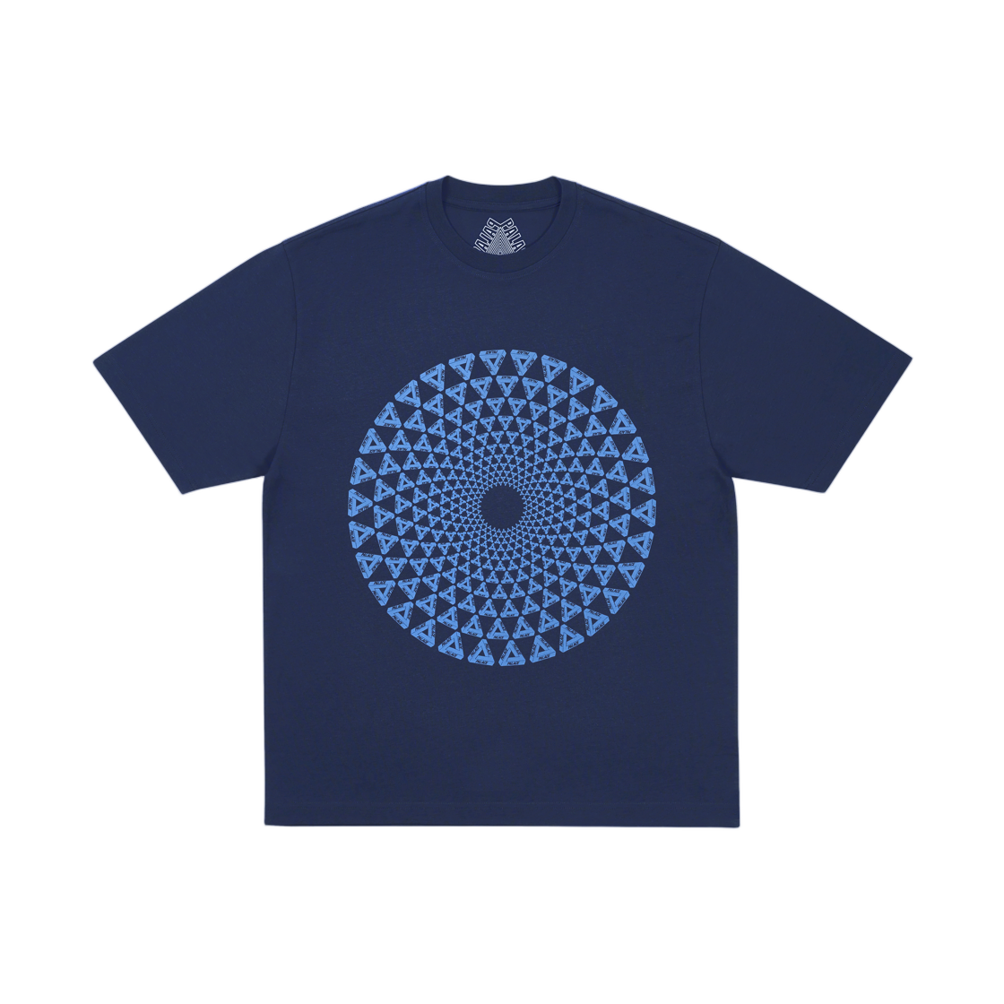 - Palace Swirly T-Shirt Navy - 26SS