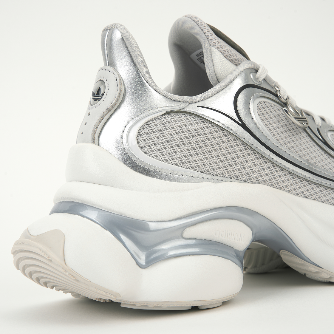 (W) 아디다스 오즈베누즈 실버 메탈릭 그레이 원((W) Adidas Ozvenuz Silver Metallic Grey One) - 8