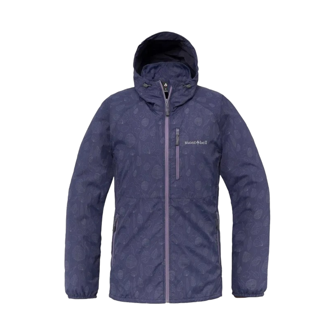 1103331 (W) Montbell Wind Blast Print Hooded Jacket #5