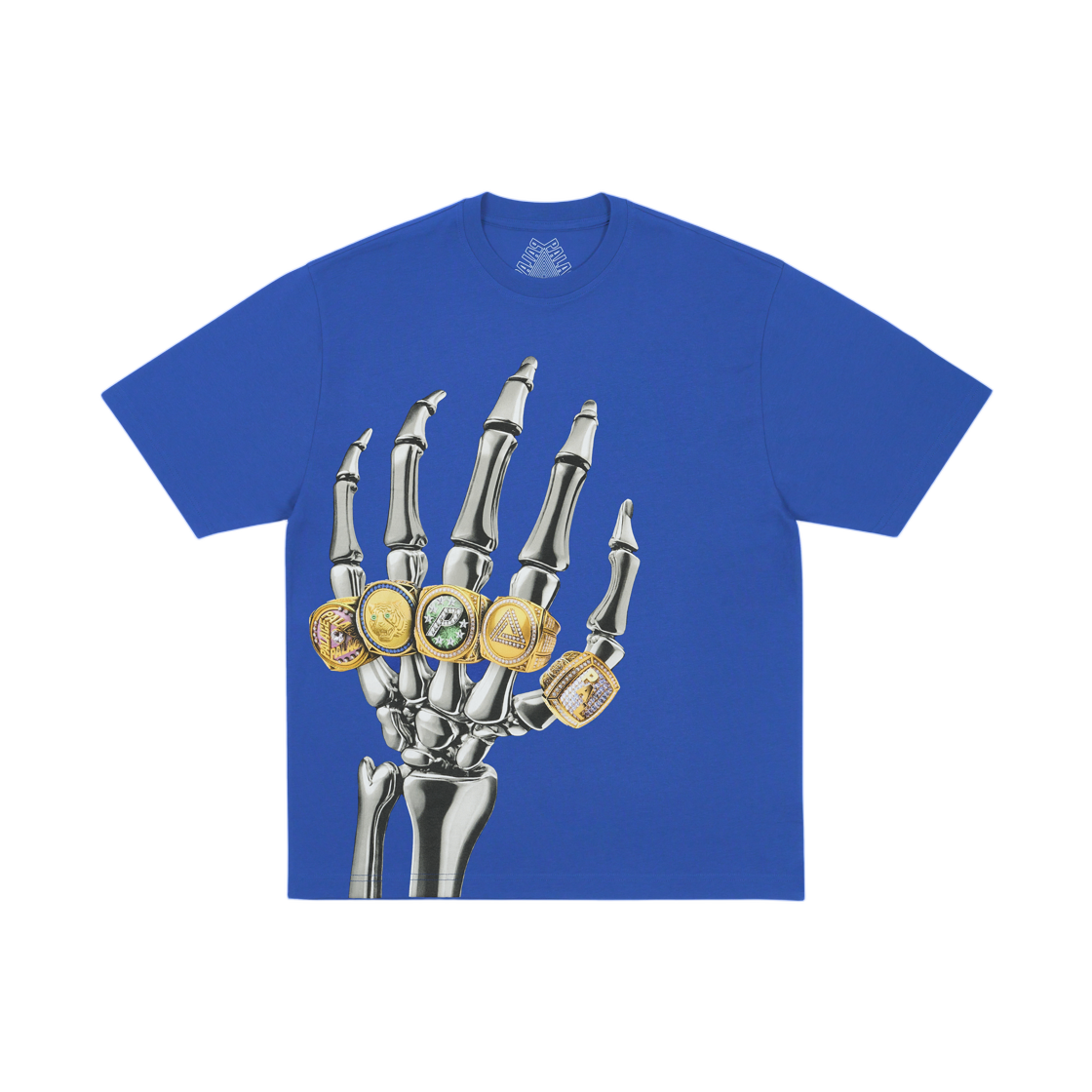 - Palace Mechanical Champion T-Shirt Deep Sea Blue - 26SS
